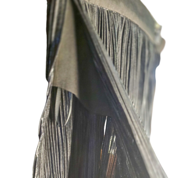 Runaway the Label black Bounce side split strapless top size M - Picture 6 of 13